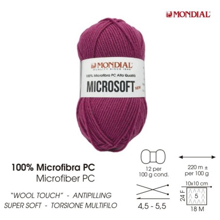 OVILLO LANA 100gr MICRO SOFT