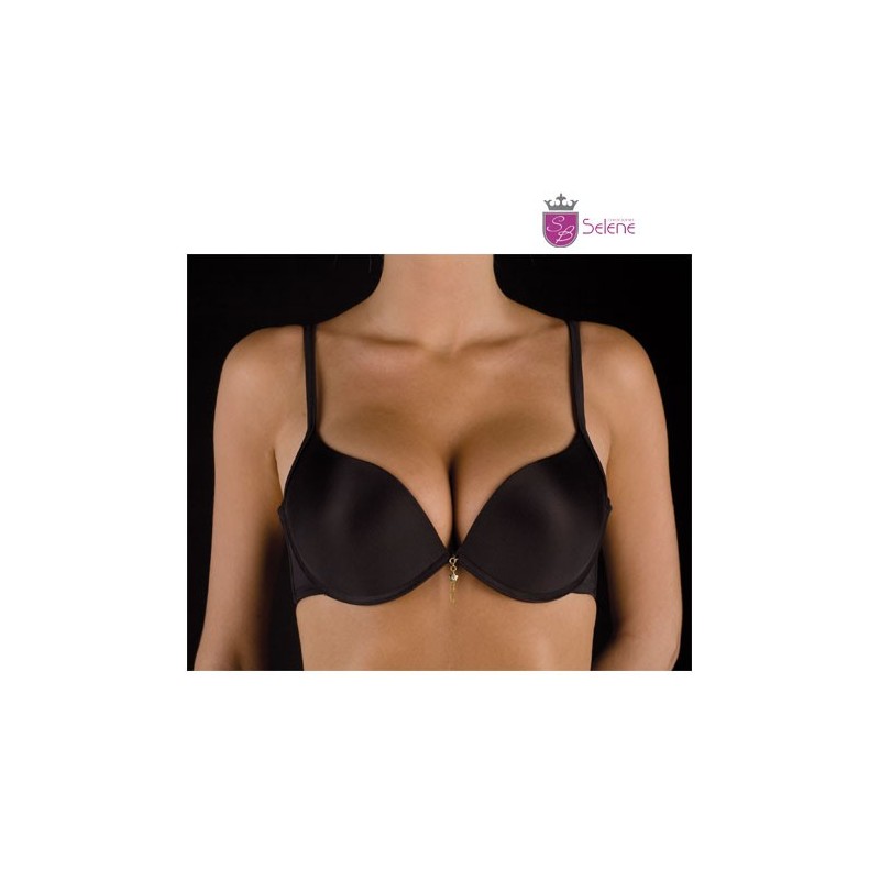 Sujetador mujer realza pecho con relleno doble                        