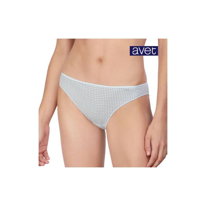 Bikini elástico baño estampado fantasía                               