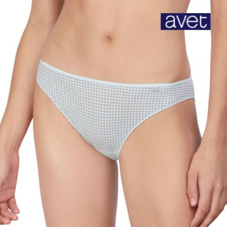 Bikini elástico baño estampado fantasía                               