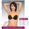 SUJETADOR NATURAL BRA 23018 (Unidad) PUSH UP      