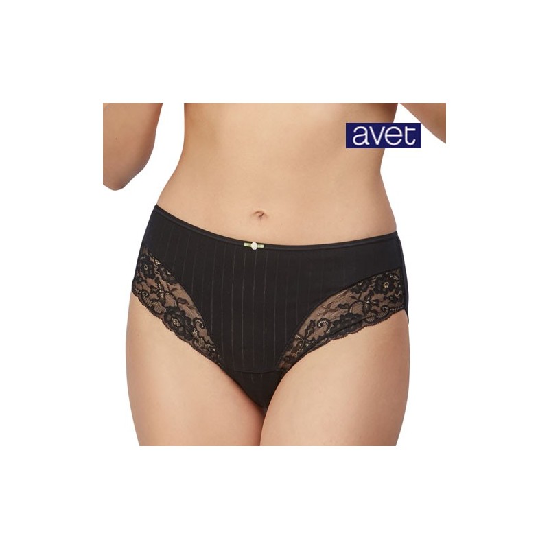 Bragas mujer desagujada tencel lycra y adorno blonda encaje           