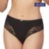 Bragas mujer desagujada tencel lycra y adorno blonda encaje           