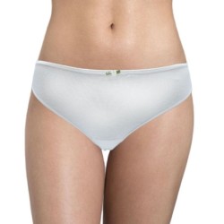 Bikini mujer elástico baño con flor decorativa                        