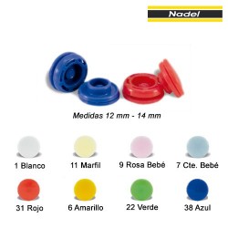SNAPS PLASTICO COLORES 4935...
