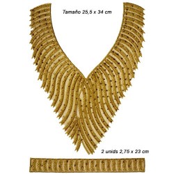 CUELLO BORDADO...