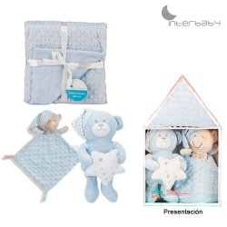 MANTA+DOUDOU+PELUCHE SET25...