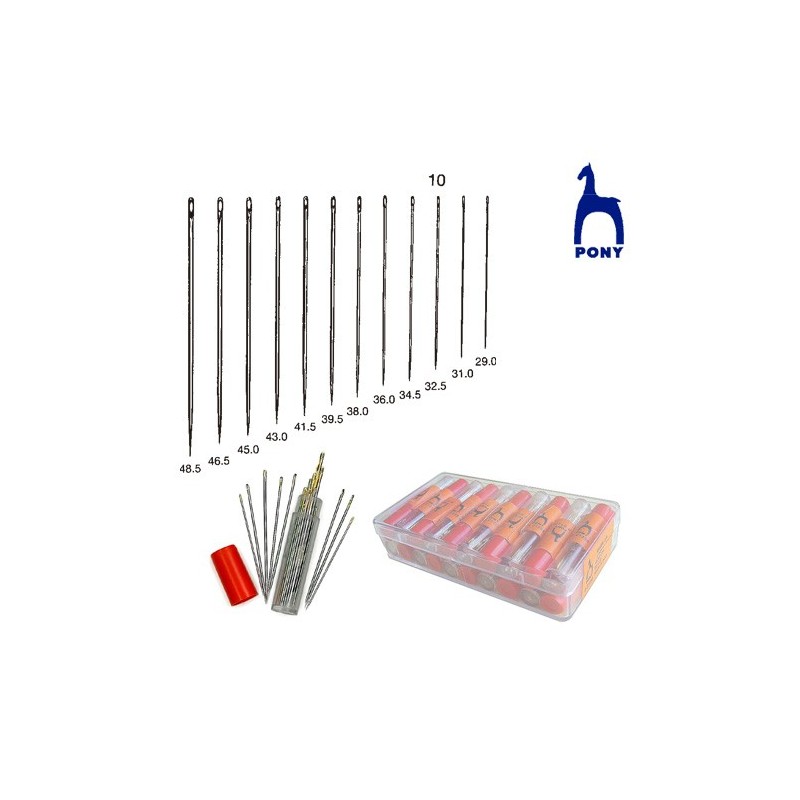 AGUJA COSER 01285 (Caja 20 tubos)10               