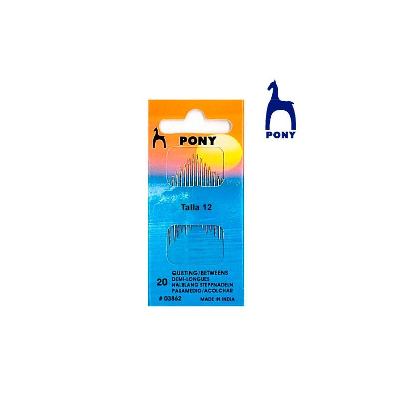 AGUJA CORTA SASTRE/PATC Nº 12 03866 (12 Uds)      