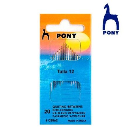 AGUJA CORTA SASTRE/PATC Nº 12 03866 (12 Uds)      