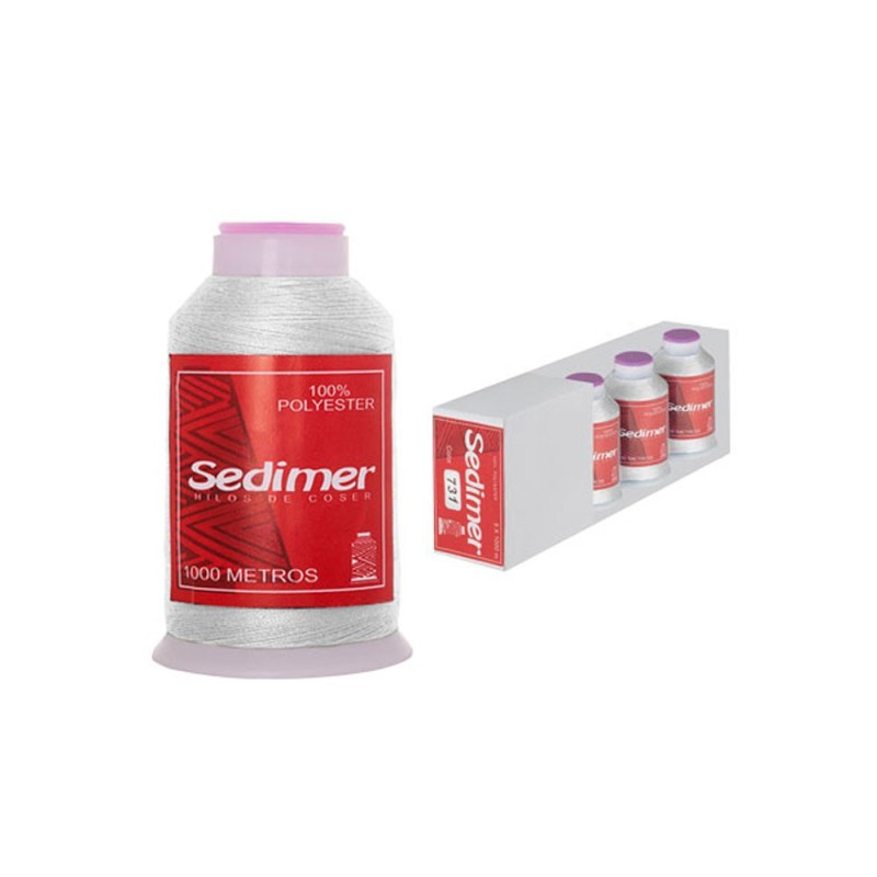 CONO HILO DE  POLIESTER SEDIMER 1000 METROS       