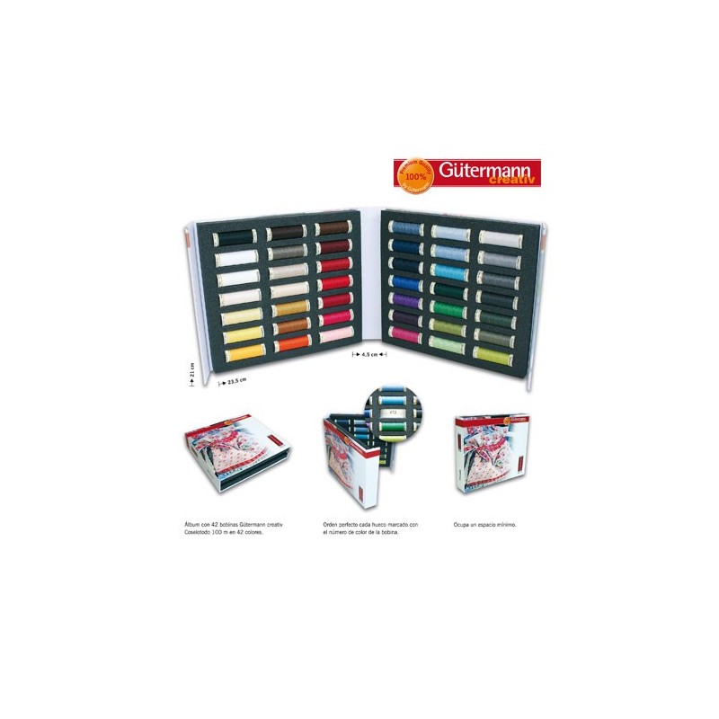 ALBUM 700894 GUTERMANN 100 MTS  (42 unds)         