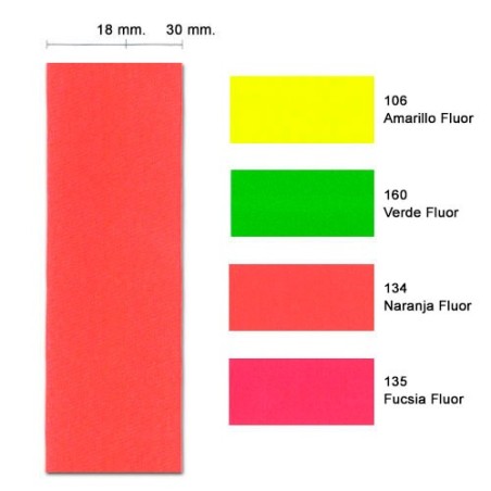 CINTA AL BIES 7730 FLUOR (Metros)                 