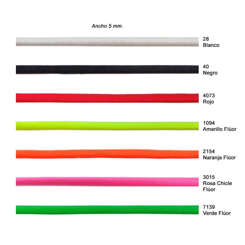 Espaguetti bielástico lycra ideal para pulseras | Envíos 24h | Mercys 