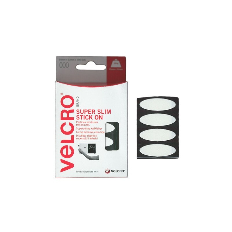 VELCRO ADHESIVO VEL-EC60213 (Blister 100 uds)     