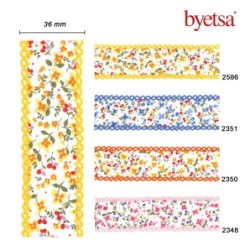 CINTA BIES PUNTILLA DOBLE 716004E (Metros)        
