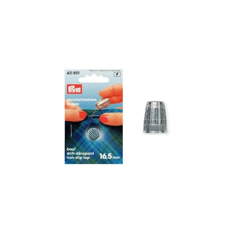 431861 Dedal zinc colado  15mm galvanizado(Blister