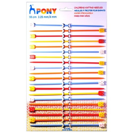 AGUJA TRICOTAR 61682 18cm (Blister 10 pares)      