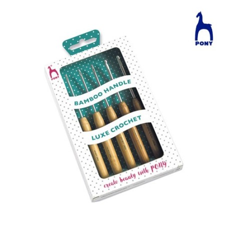 SET AGUJA CROCHET REGALO 46351 (5 unid)           