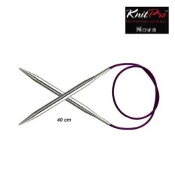 AGUJA CIRCULAR+CABLE 10302 40cm 2,5mm(Par)        