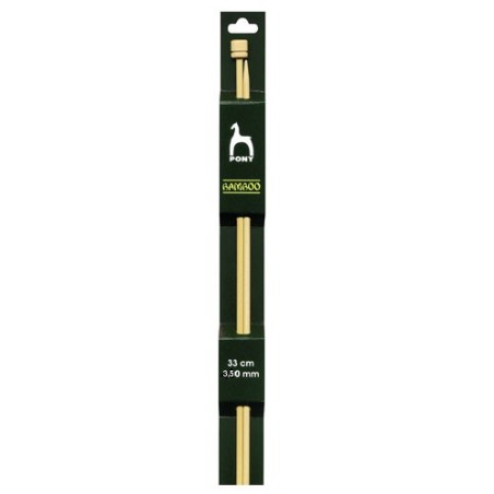 AGUJA TRICOTAR BAMBU 3,5mm 66807 (Par)            