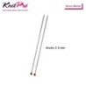 AGUJA TRICOTAR 10251 METAL NOVA 2,5mm (Par)       
