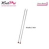 AGUJA TRICOTAR 10252 METAL NOVA 3mm (Par)         