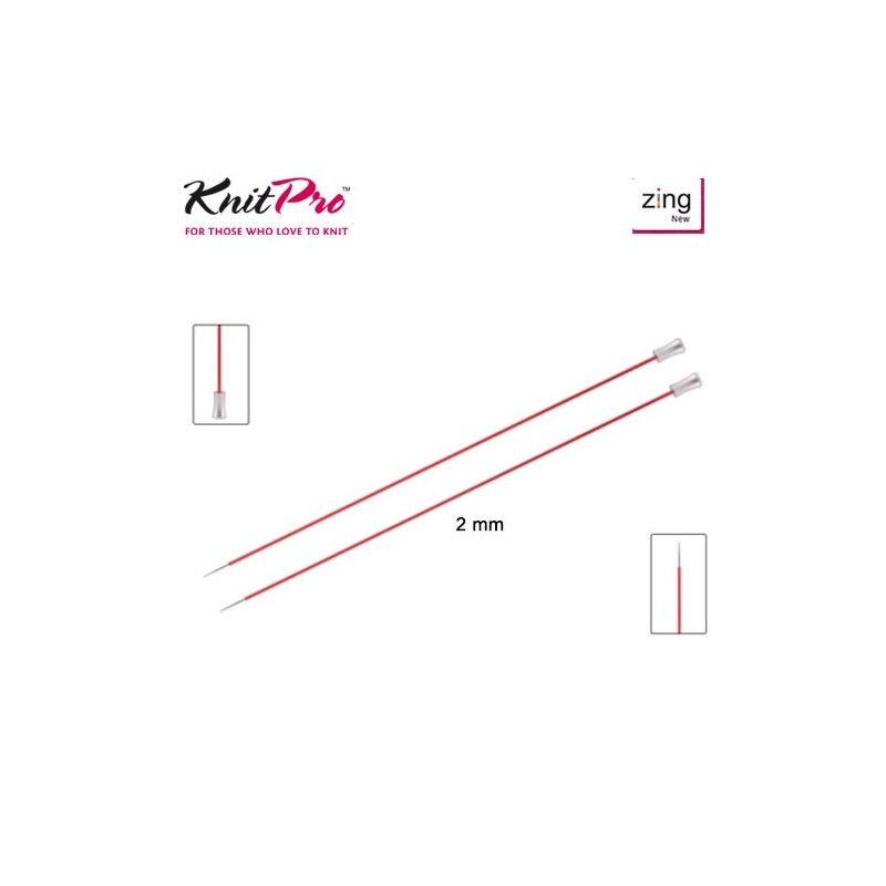 AGUJA TRICOTAR 47321 METAL ZING 2mm (Par)         