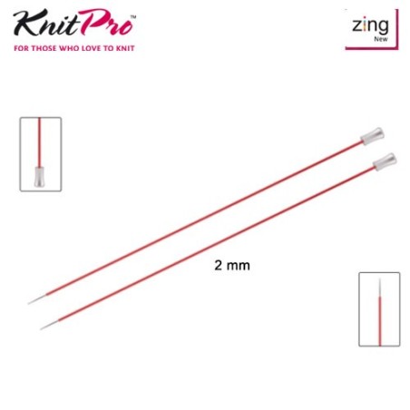 AGUJA TRICOTAR 47321 METAL ZING 2mm (Par)         