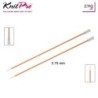 AGUJA TRICOTAR 47324 METAL ZING 2,75mm (Par)      
