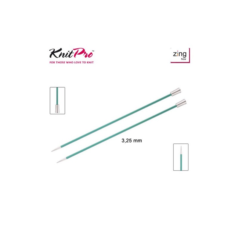 AGUJA TRICOTAR 47326 METAL ZING 3,25mm (Par)      