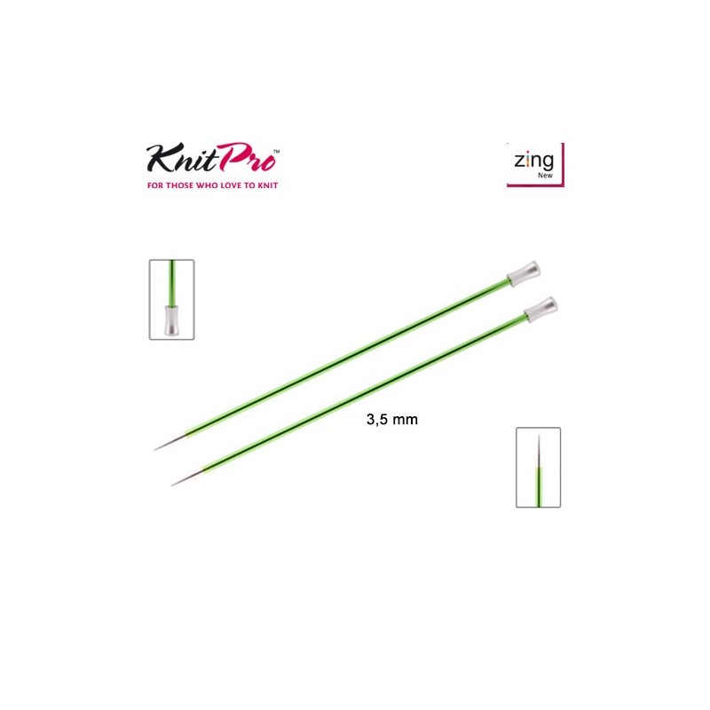 AGUJA TRICOTAR 47327 METAL ZING 3,50mm (Par)      