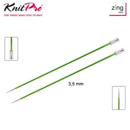 AGUJA TRICOTAR 47327 METAL ZING 3,50mm (Par)      