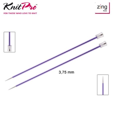 AGUJA TRICOTAR 47328 METAL ZING 3,75mm (Par)      