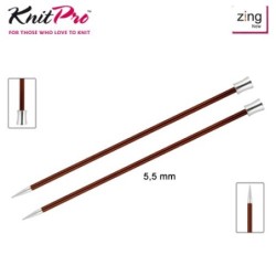 AGUJA TRICOTAR 47332 METAL ZING 5,5mm (Par)       