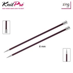 AGUJA TRICOTAR 47333 METAL ZING 6mm (Par)         