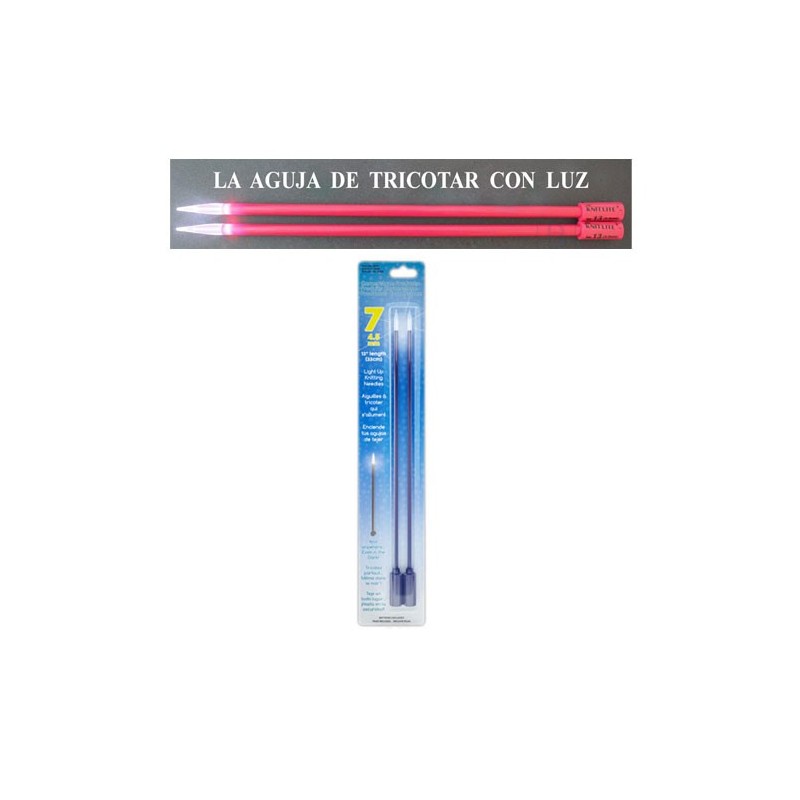 AGUJA TRICOTAR 3988 LUMINOSAS (Par) 4.5           