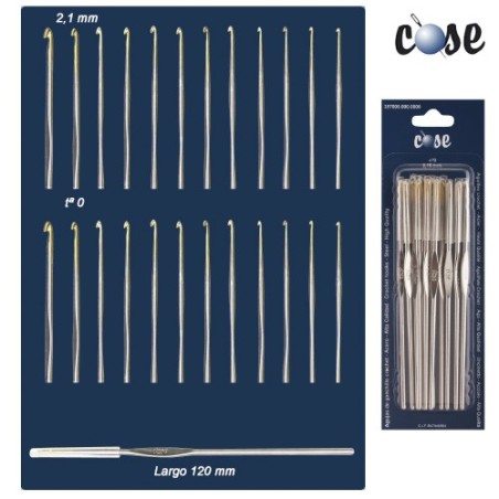 AGUJA CROCHET 357000.000 (Blister12 uds)Tª0       