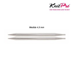 AGUJA CIRC.CORTA 10425 INTERCAM. 4,5mm (Par)      