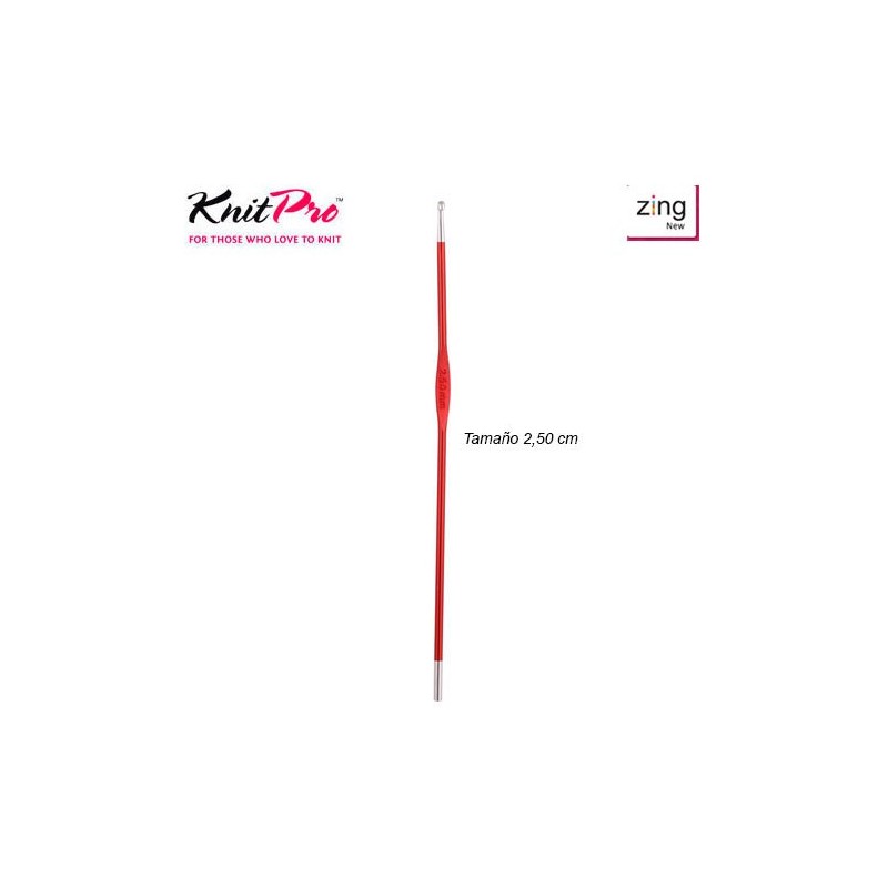 AGUJA GANCHILLO 47463 ZING (Unidad) 2,50cm        