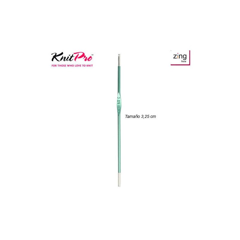 AGUJA GANCHILLO 47466 ZING (Unidad) 3,25cm        