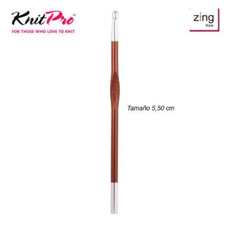 AGUJA GANCHILLO 47472 ZING (Unidad) 5,5cm         