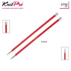 AGUJA TRICOTAR 47337 METAL ZING 9mm (Par)         