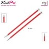 AGUJA TRICOTAR 47337 METAL ZING 9mm (Par)         