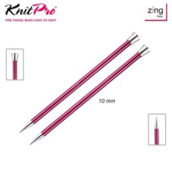 AGUJA TRICOTAR 47338 METAL ZING 10mm (Par)        