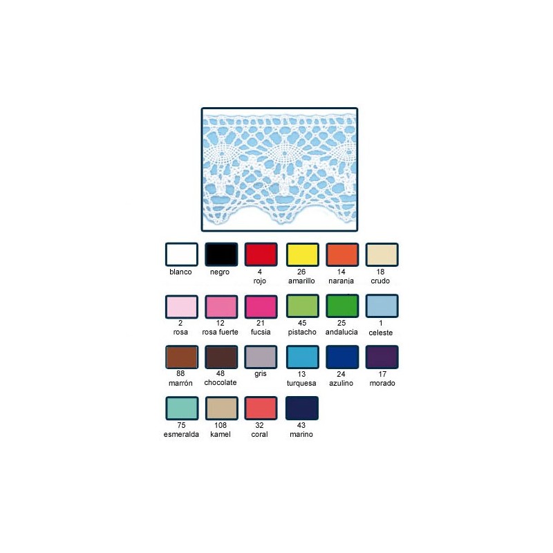 ENCAJE PERLE 4642 (Metros)                        