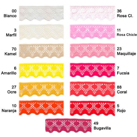 PUNTILLA NYLON TOPOS 72274 (Metros)               