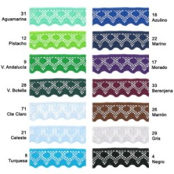 PUNTILLA NYLON TOPOS 72274 (Metros)               