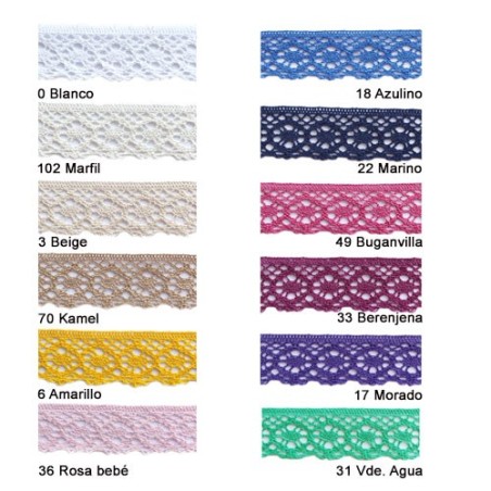 ENCAJE PERLE 9702 (Metros)                        
