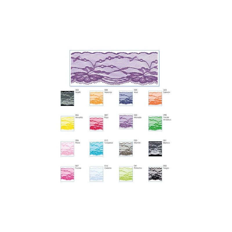 ENCAJE NYLON 541216 (Metros)                      